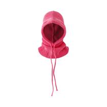 Gorro Balaclava Unissex De Inverno Tricotado À Prova De Vento Com Capuz E Cordão, Touca De Pescoço