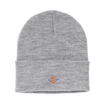 Gorro Beanie Dickies de Acrílico com Punho Cinza Mescla Tamanho Único