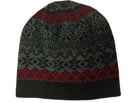 Gorro Beanie Urbano Dupla face jackard, Lã Preto