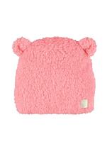 Gorro Bebê em Pelo Orelinhas Rosa Fluor Up Baby