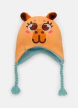 Gorro Bebê Menina Capivara ROSA Gorro Bebê Menina Capivara ROSA