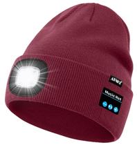 Gorro Bluetooth ATNKE LED iluminado por USB recarregável