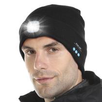 Gorro Bluetooth Attikee com LED, Fones de Ouvido e Luz