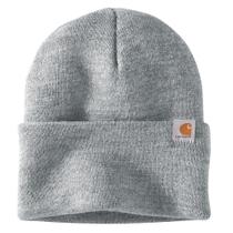 Gorro Carhartt Knit com punhos para homens Heather Grey Gorro Carhartt Knit com punhos para homens Heather Grey