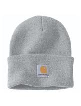 Gorro Carhartt Knit Cuffed Heather Grey para homens Gorro Carhartt Knit Cuffed Heather Grey para homens