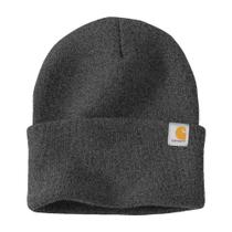 Gorro Carhartt Knit Cuffed para homens Coal Heather Gorro Carhartt Knit Cuffed para homens Coal Heather