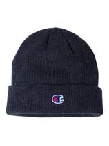 Gorro Champion Knit com punhos Heather Navy