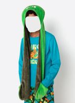 Gorro com Cachecol Menino Dino Trio Puket