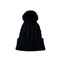 Gorro com pompom feminino preto - tamanho único - basic+ Gorro com pompom feminino preto - tamanho único - basic+