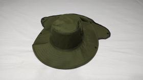 Gorro com proteção verde