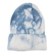 Gorro de acrílico feminino Hadley Wren Tie-Dye Blue, tamanho único