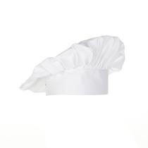 Gorro de Chef Chef Works Blanco Unisex de Talla Única con tiras autocolantes