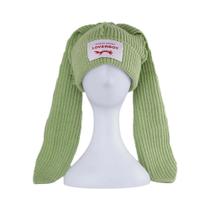 Gorro De Inverno De Crochê Com Orelhas De Raposa Para Mulheres, Boné Estiloso, Presente De Natal