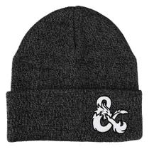 Gorro de inverno de malha acrílica Dungeons and Dragons Ampersands Flat Embroidery