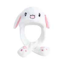 Gorro De Inverno Feminino Com Orelhas De Coelho, Boné De Pelúcia Engraçado Para Casais E Meninas