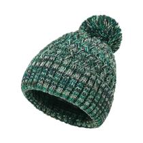 Gorro De Inverno Feminino Com Padrão De Abacaxi, Chapéu Tricotado De Camada Única Com Pom Pom