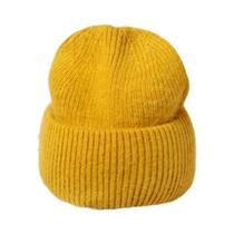 Gorro De Inverno Feminino De Moda Coreana Em Pele De Coelho Tricotado, Chapéu Casual Para Proteção