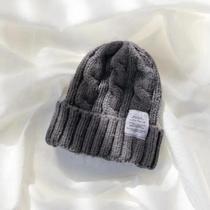 Gorro De Inverno Feminino Quente De Tricô, Boné De Lã Torcido Da Moda Para Casais 2024