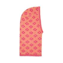 Gorro De Inverno Feminino Tricotado Com Capuz E Gola, Boné Designer Fofo