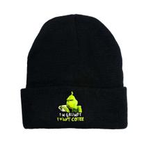 Gorro de inverno Grinch Anime tricotado quente para adultos Gorro de inverno Grinch Anime tricotado quente para adultos