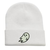 Gorro de inverno Knitted Hat Ghosts Anime para adultos e crianças Gorro de inverno Knitted Hat Ghosts Anime para adultos e crianças