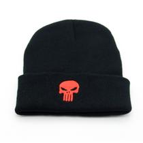 Gorro de inverno Knitted Hat Punishers Anime para adultos e crianças Gorro de inverno Knitted Hat Punishers Anime para adultos e crianças