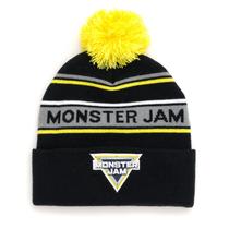 Gorro de Inverno Monster Jam - Preto/Amarelo - Adulto