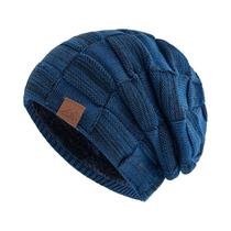 Gorro De Inverno Multicolorido Para Mulheres, Quente E Estiloso, Gorro De Malha Larga