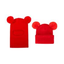 Gorro De Inverno Para Crianças Com Capuz E Proteção Para Ouvidos E Pescoço, Gorro Quente Tricotado