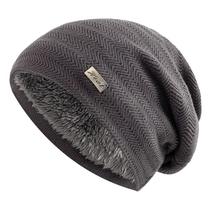 Gorro De Inverno Pele Forrada Unissex Casual Gorro De Inverno Pele Forrada Unissex Casual