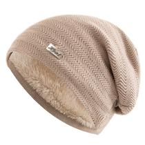 Gorro De Inverno Pele Forrada Unissex Casual Gorro De Inverno Pele Forrada Unissex Casual