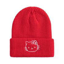 Gorro De Inverno Tricotado Feminino Com Estampa Da Hello Kitty, Cinnamoroll, Melody E Kuromi