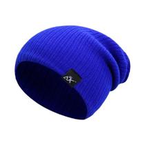 Gorro De Inverno Tricotado Para Mulheres, Quente E Casual, Estilo Slouchy, Gorro Crochê Baggy Para