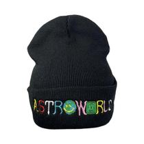 Gorro De Inverno Unissex Com Bordado Astroworld, Chapéu Quente Para Esqui, Hip Hop, Preto, Branco E Gorro De Inverno Unissex Com Bordado Astroworld, Chapéu Quente Para Esqui, Hip Hop, Preto, Branco E