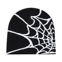 Gorro De Inverno Unissex Com Padrão De Aranha, Elástico, Para Esportes Ao Ar Livre E Ciclismo