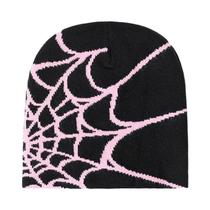 Gorro De Inverno Unissex Com Padrão De Aranha, Elástico, Para Esportes Ao Ar Livre E Ciclismo