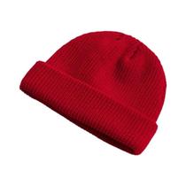 Gorro De Inverno Unissex Quente E Tricotado, Cor Sólida, Para Meninos, Meninas, Homens E Mulheres,
