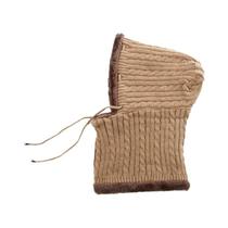 Gorro De Inverno Unissex Tricotado Com Proteção De Pescoço Forrada De Pelúcia, Balaclava Quente Para Gorro De Inverno Unissex Tricotado Com Proteção De Pescoço Forrada De Pelúcia, Balaclava Quente Para