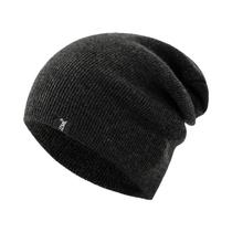 Gorro De Inverno Unissex Tricotado Em Várias Cores Com Decoração De Letras Casual Para Uso Diário Ao