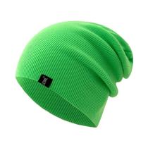 Gorro De Inverno Unissex Tricotado Em Várias Cores Com Decoração De Letras Casual Para Uso Diário Ao