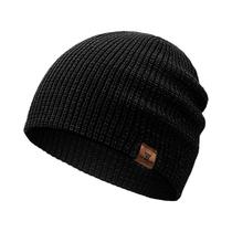Gorro De Inverno Unissex Tricotado, Quente, Refletivo E À Prova De Vento, Proteção Para Ouvidos Em