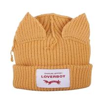 Gorro De Lã Com Orelhas De Gato Loverboy 2024, Quente, Com Capuz, Estilo Hip-hop, Boné De Inverno