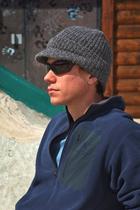 Gorro de Lã de Inverno Icebox Knitting Dohm com Aba Gorro de Lã de Inverno Icebox Knitting Dohm com Aba