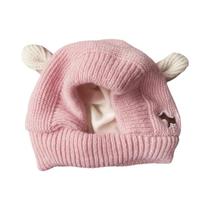 Gorro De Lã Quente Laranja Para Cães Com Proteção Auditiva Antirruído Para Animais De Porte Médio a Gorro De Lã Quente Laranja Para Cães Com Proteção Auditiva Antirruído Para Animais De Porte Médio a