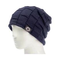 Gorro De Lã Tricotado Com Forro De Fleece Unissex, Quente, Grosso, Macio E Elástico Para Homens E