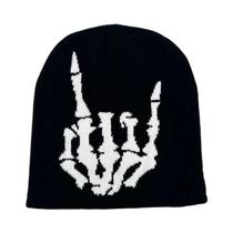 Gorro De Lã Tricotado Com Letras Estilo Hip Hop, Moda De Rua Para Outono E Inverno, Estilo Americano