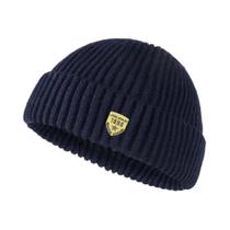 Gorro De Lã Tricotado Masculino, Cor Sólida, Estilo De Rua Para Casais, Outono E Inverno