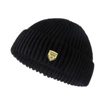 Gorro De Lã Tricotado Masculino, Cor Sólida, Estilo De Rua Para Casais, Outono E Inverno