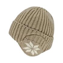 Gorro De Lã Tricotado Masculino Para O Inverno Com Proteção De Orelha Em Pelúcia, Gorro Bomber