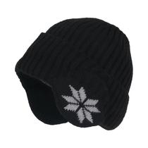 Gorro De Lã Tricotado Masculino Para O Inverno Com Proteção De Orelha Em Pelúcia, Gorro Bomber